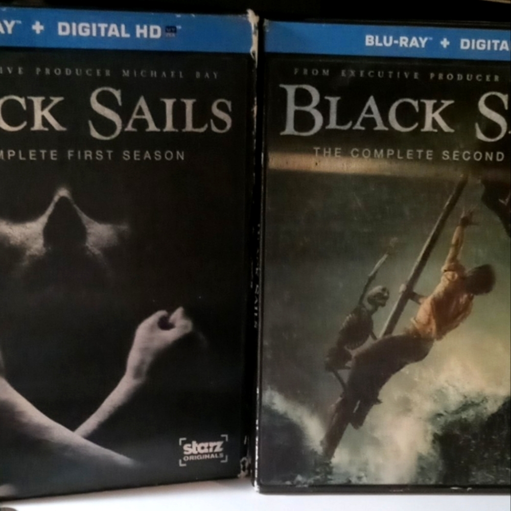 Black Sails complete first & second season Blu-Ray